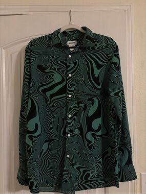 Groovy 70s Inspired Button up shirt